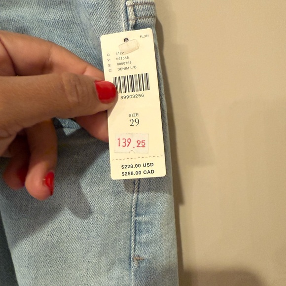 Citizens of Humanity Lyra Wide Leg Crop in marquee, size 29, NWT - Picture 11 of 16